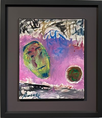Óleo sobre tela 55x45 cm, Dimensão com moldura 81x71 cm